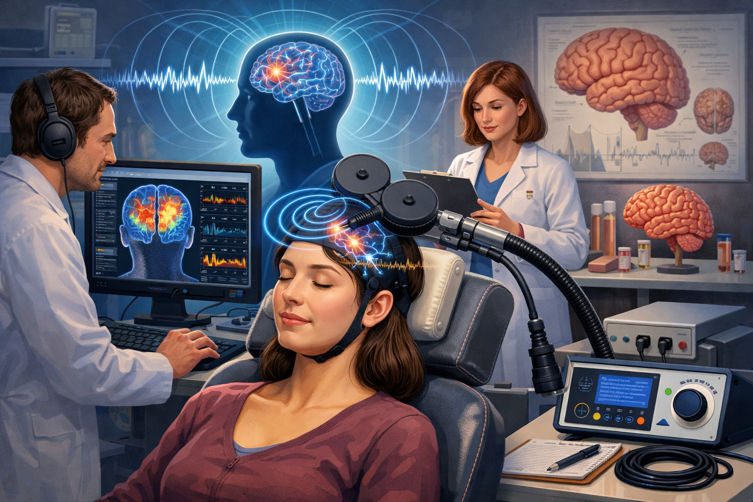 Transcranial Magnetic Stimulation research